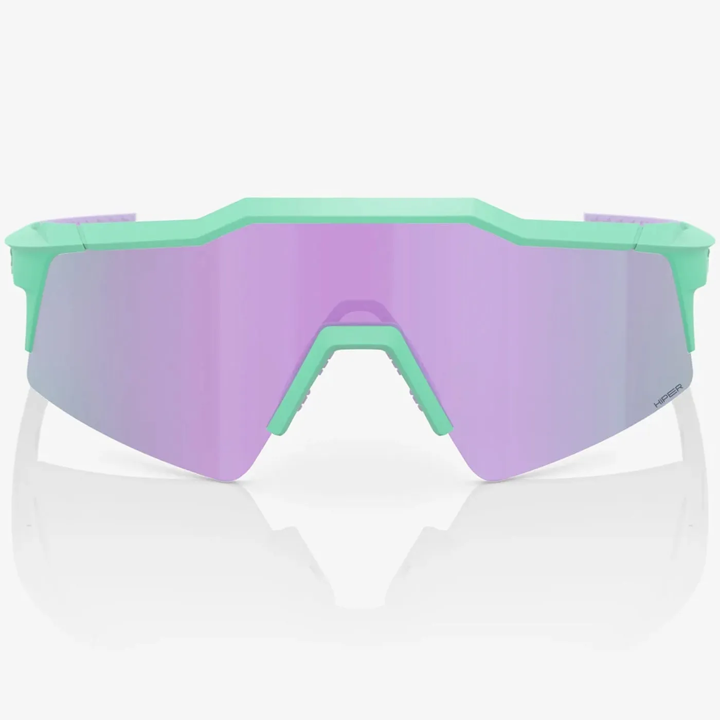 100% Speedcraft SL sunglasses - Soft tact mint HiPER Lavender
