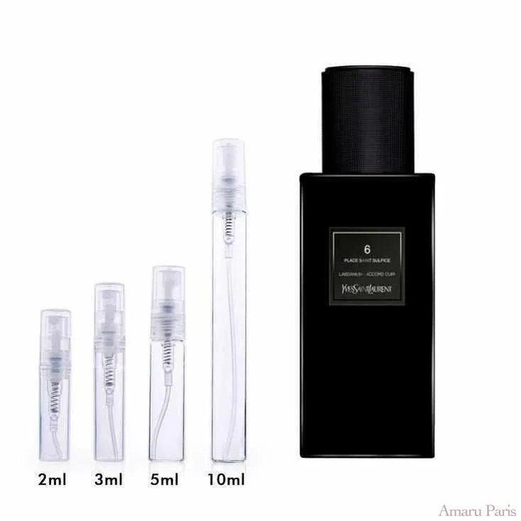 6 place Saint Sulpice Yves Saint Laurent for women and men Decant Samples