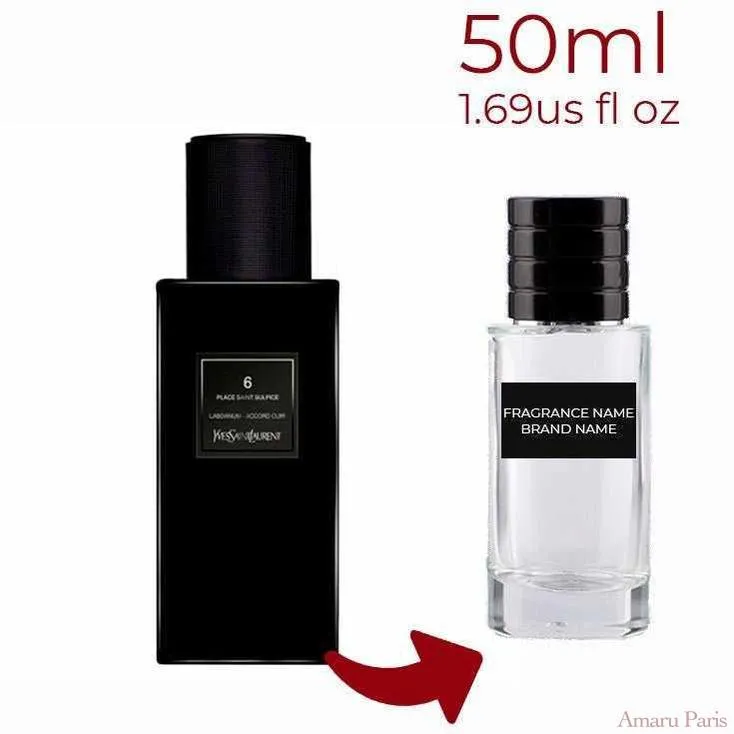 6 place Saint Sulpice Yves Saint Laurent for women and men Decant Samples
