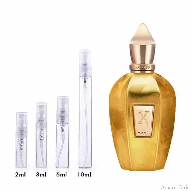 Accento Overdose Xerjoff for women and men Decant Fragrance Samples