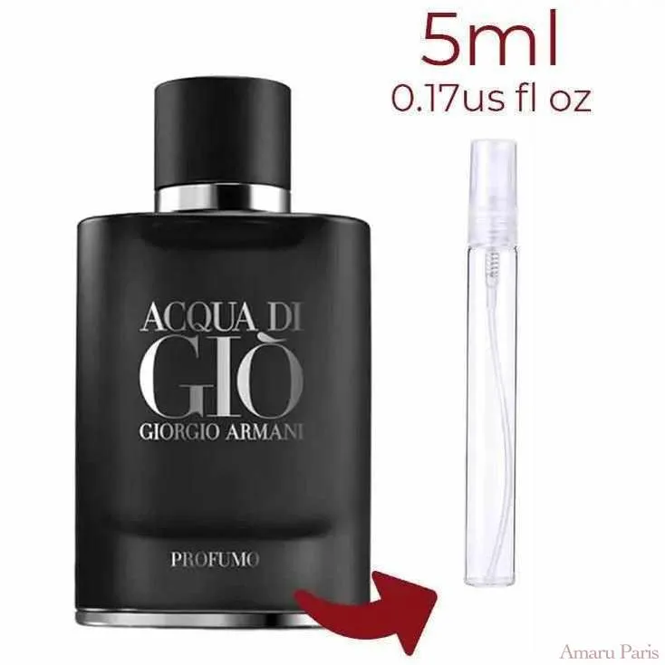 Acqua di Giò Profumo Giorgio Armani for men Decant Fragrance Samples