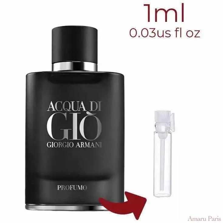 Acqua di Giò Profumo Giorgio Armani for men Decant Fragrance Samples