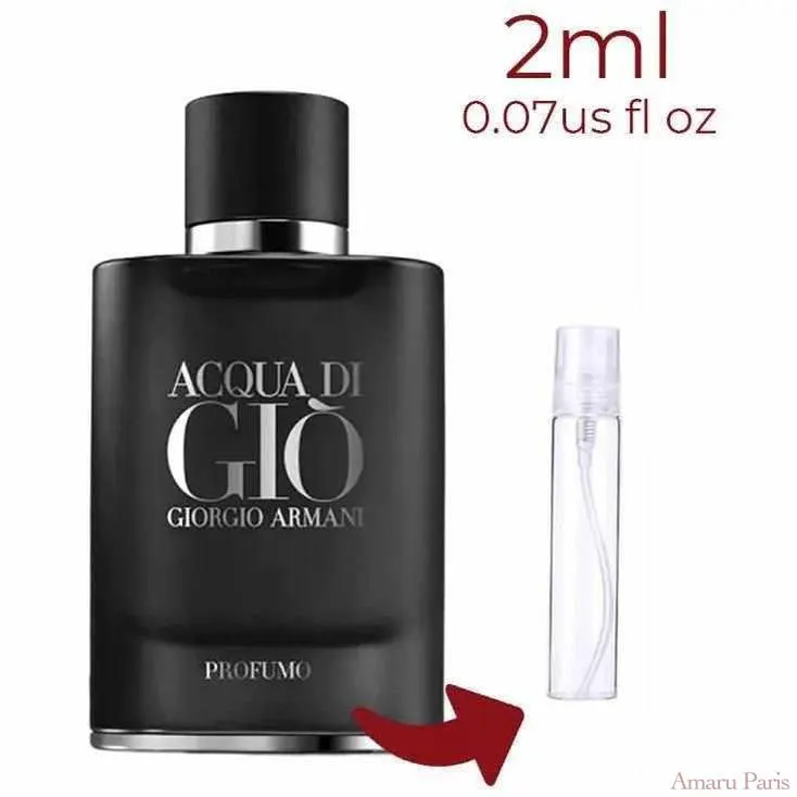 Acqua di Giò Profumo Giorgio Armani for men Decant Fragrance Samples