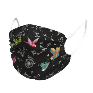 Ale Versilia face cover - Black
