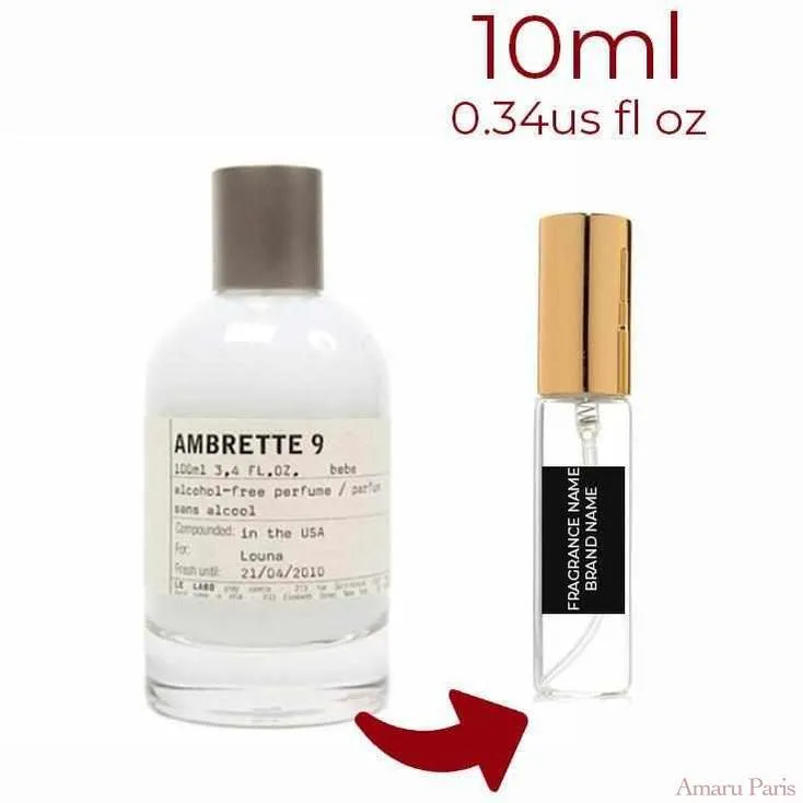Ambrette 9 Le Labo for women and men Decant Samples