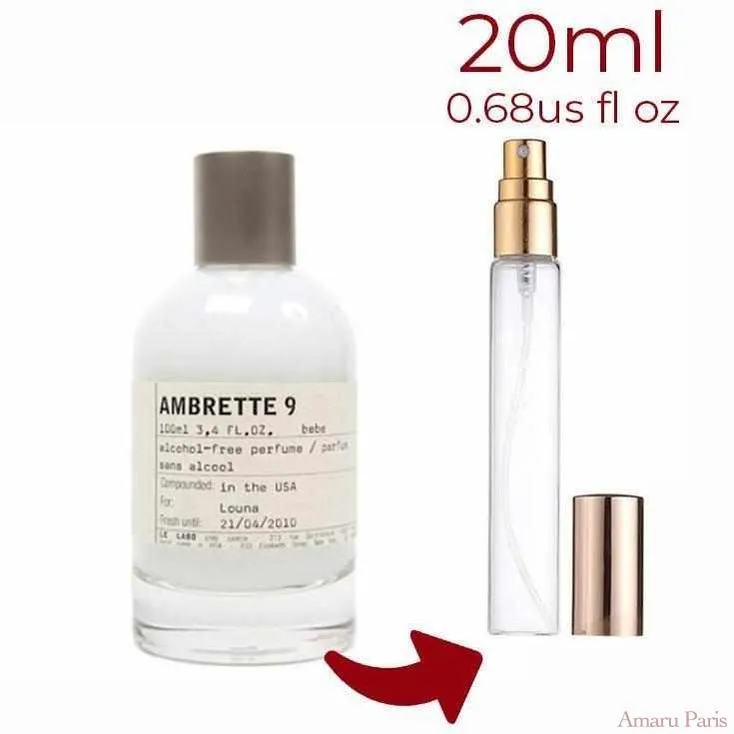 Ambrette 9 Le Labo for women and men Decant Samples