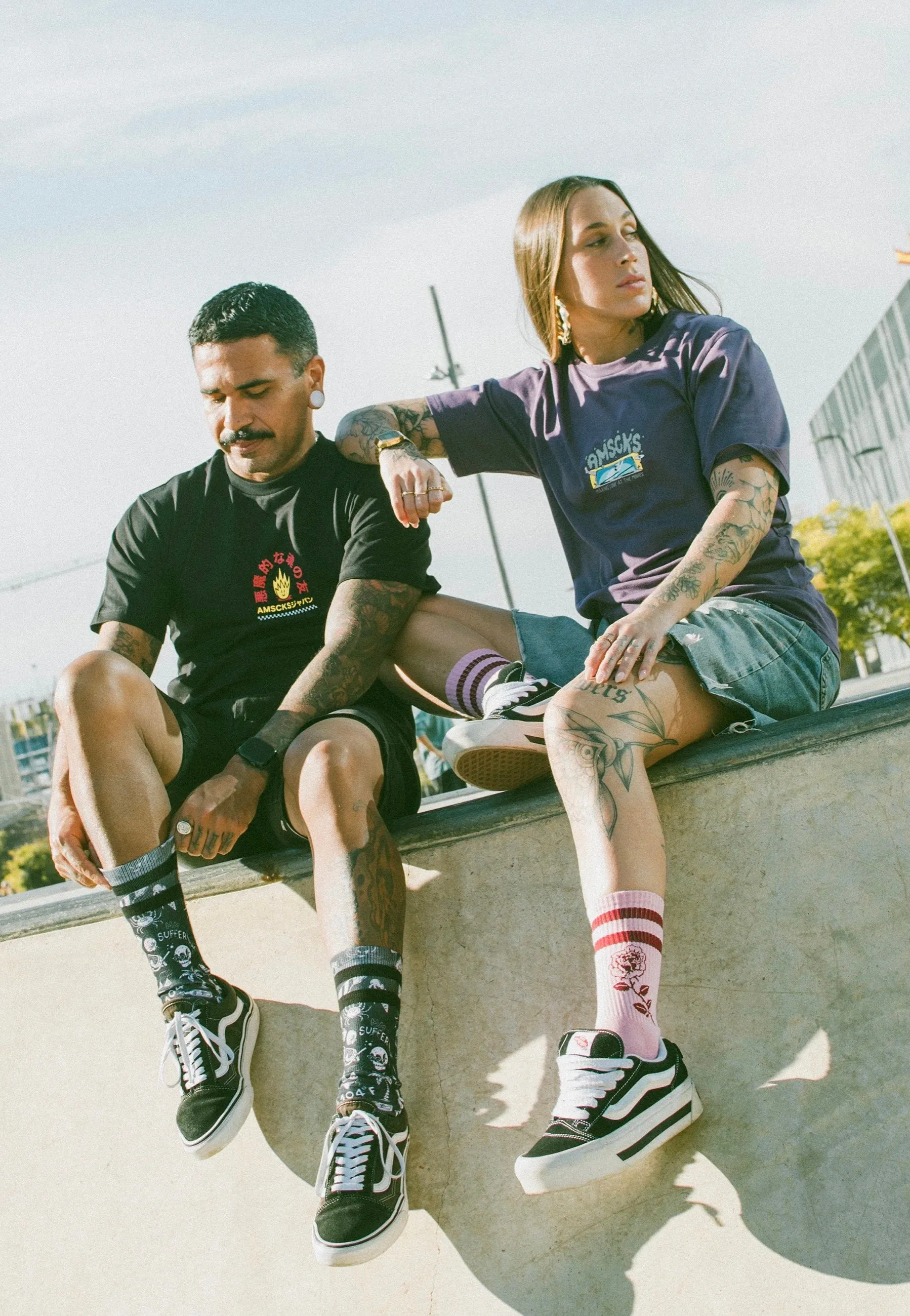 American Socks - Hella Hot Mid High  - Socks