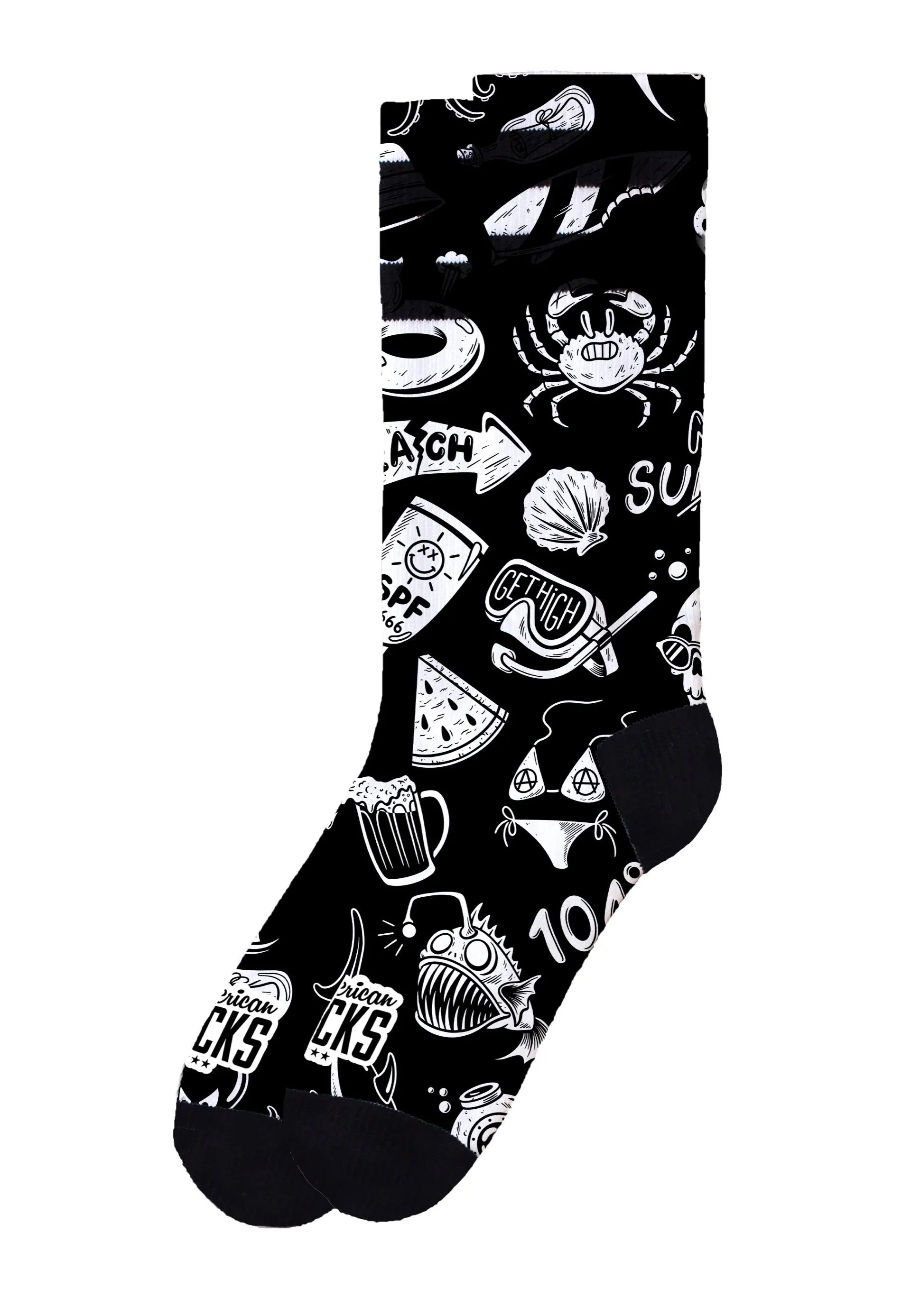 American Socks - Hella Hot Mid High  - Socks