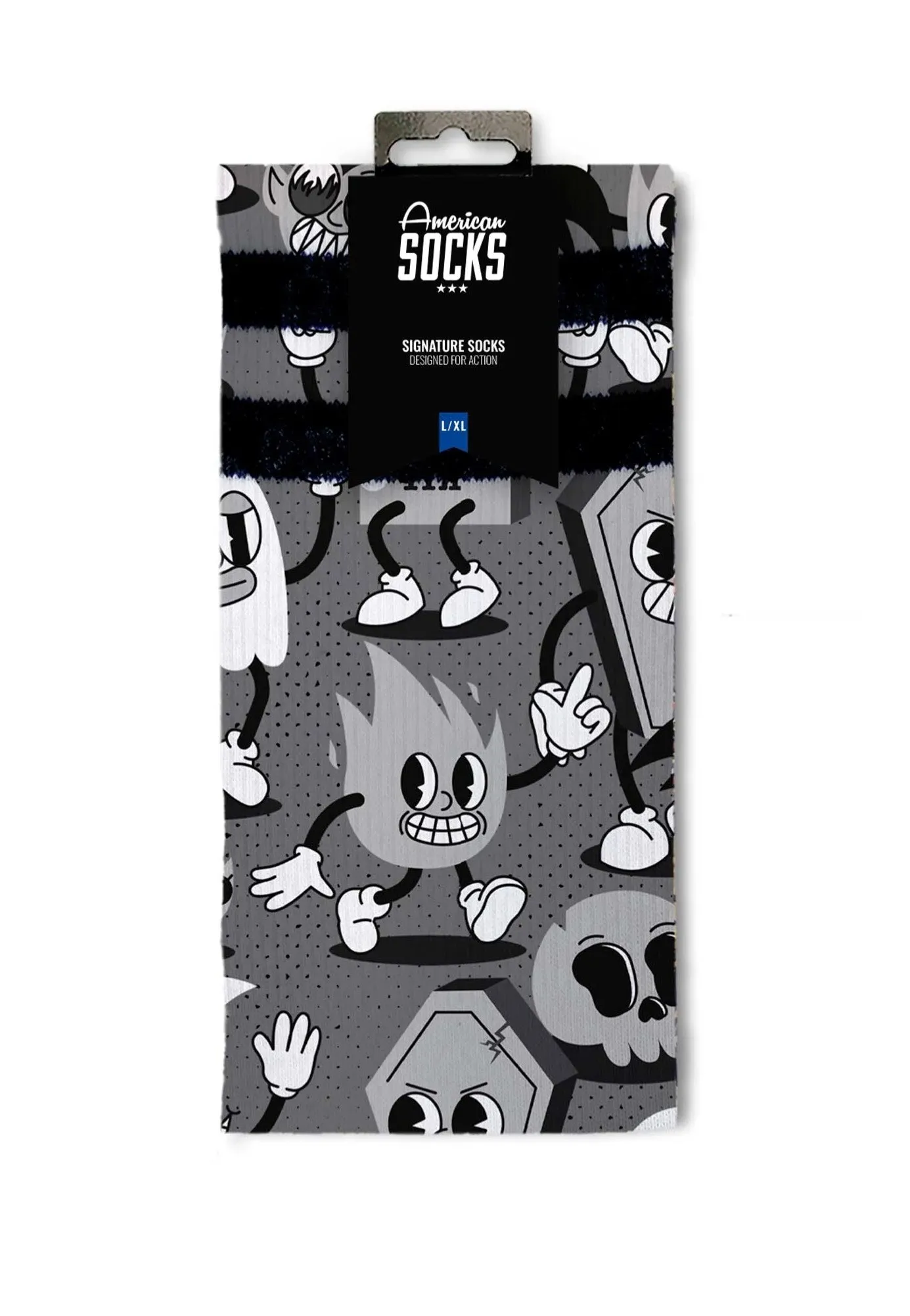 American Socks - Night Gathering Mid High - Socks