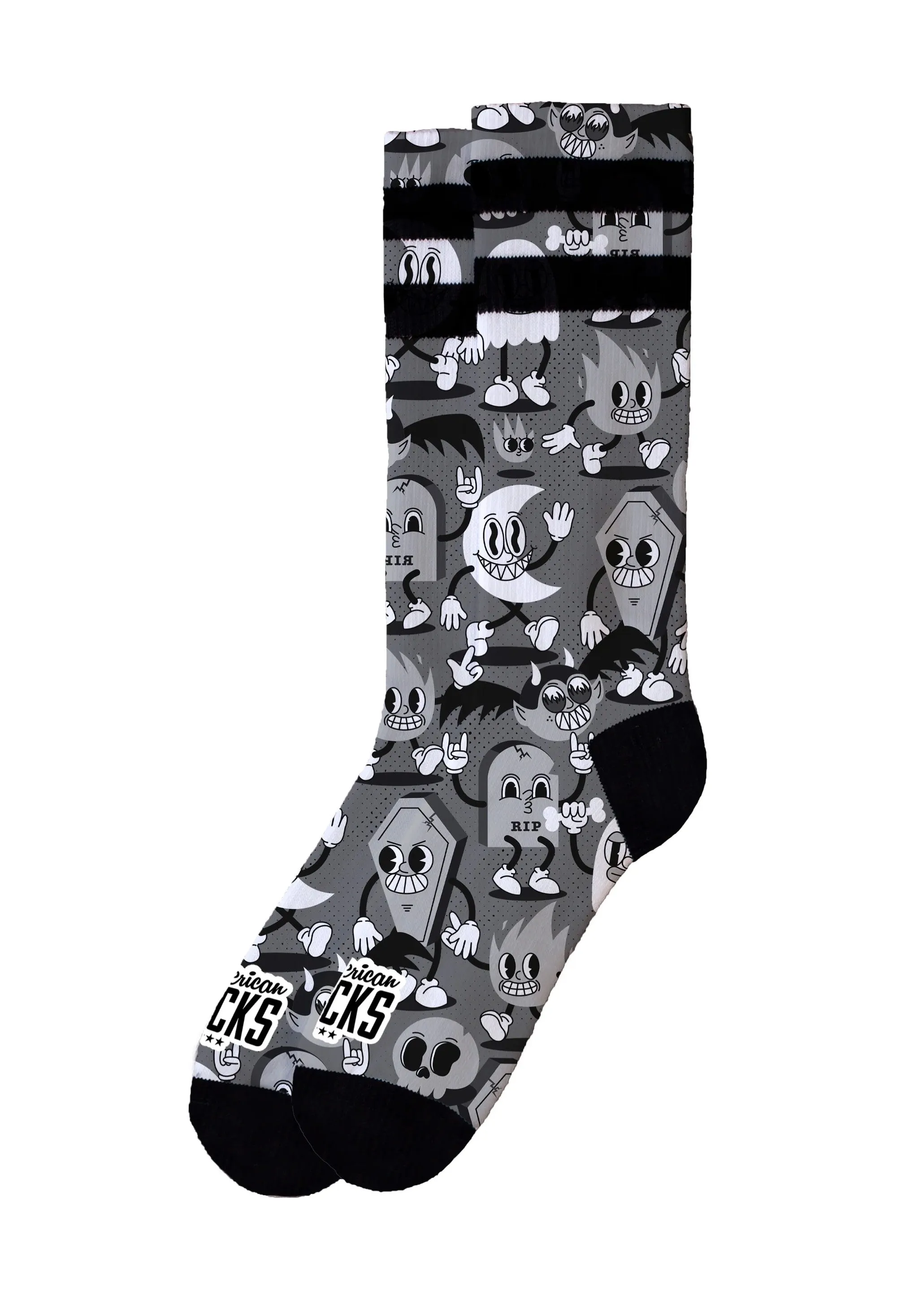 American Socks - Night Gathering Mid High - Socks