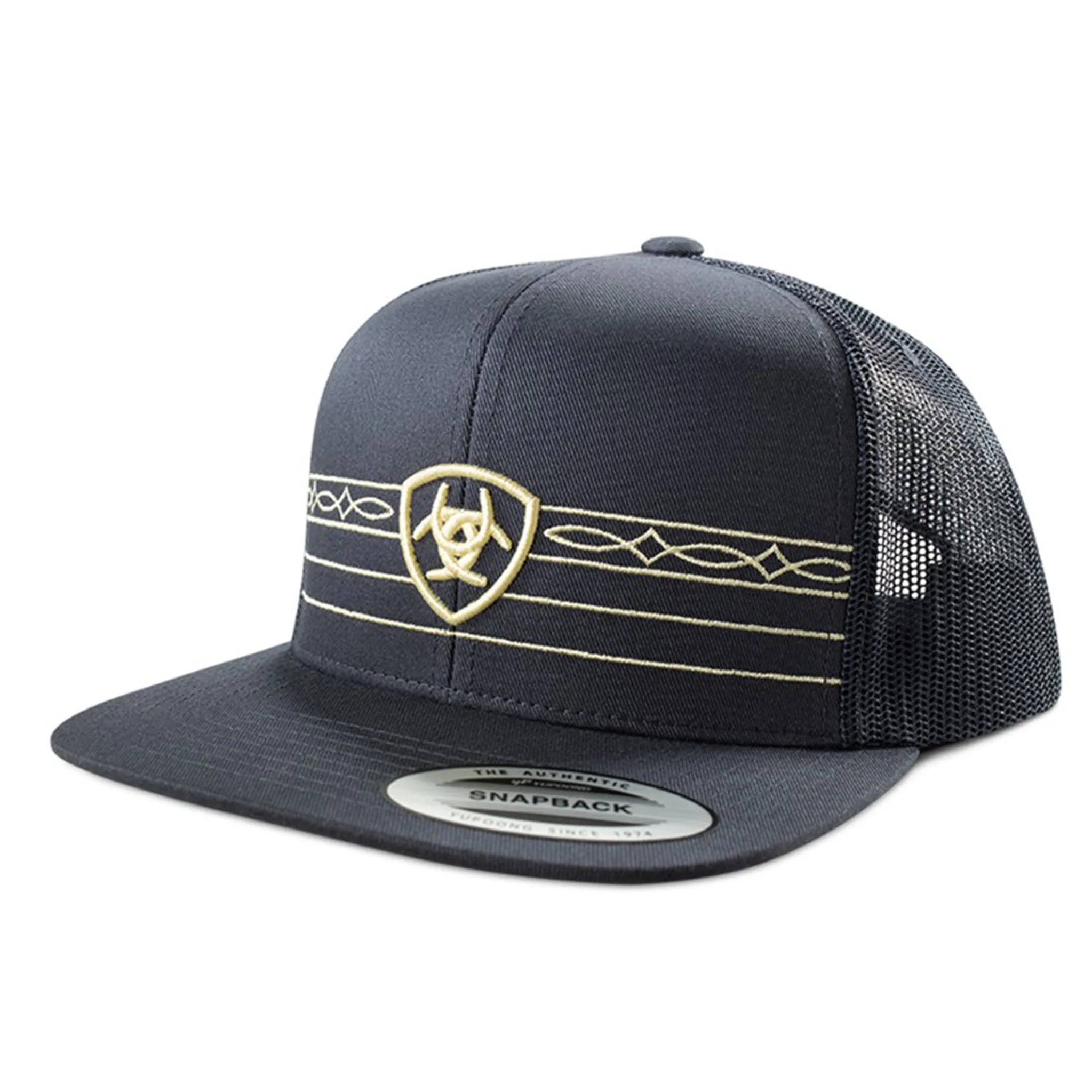 Ariat Navy Boot Stitch Cap