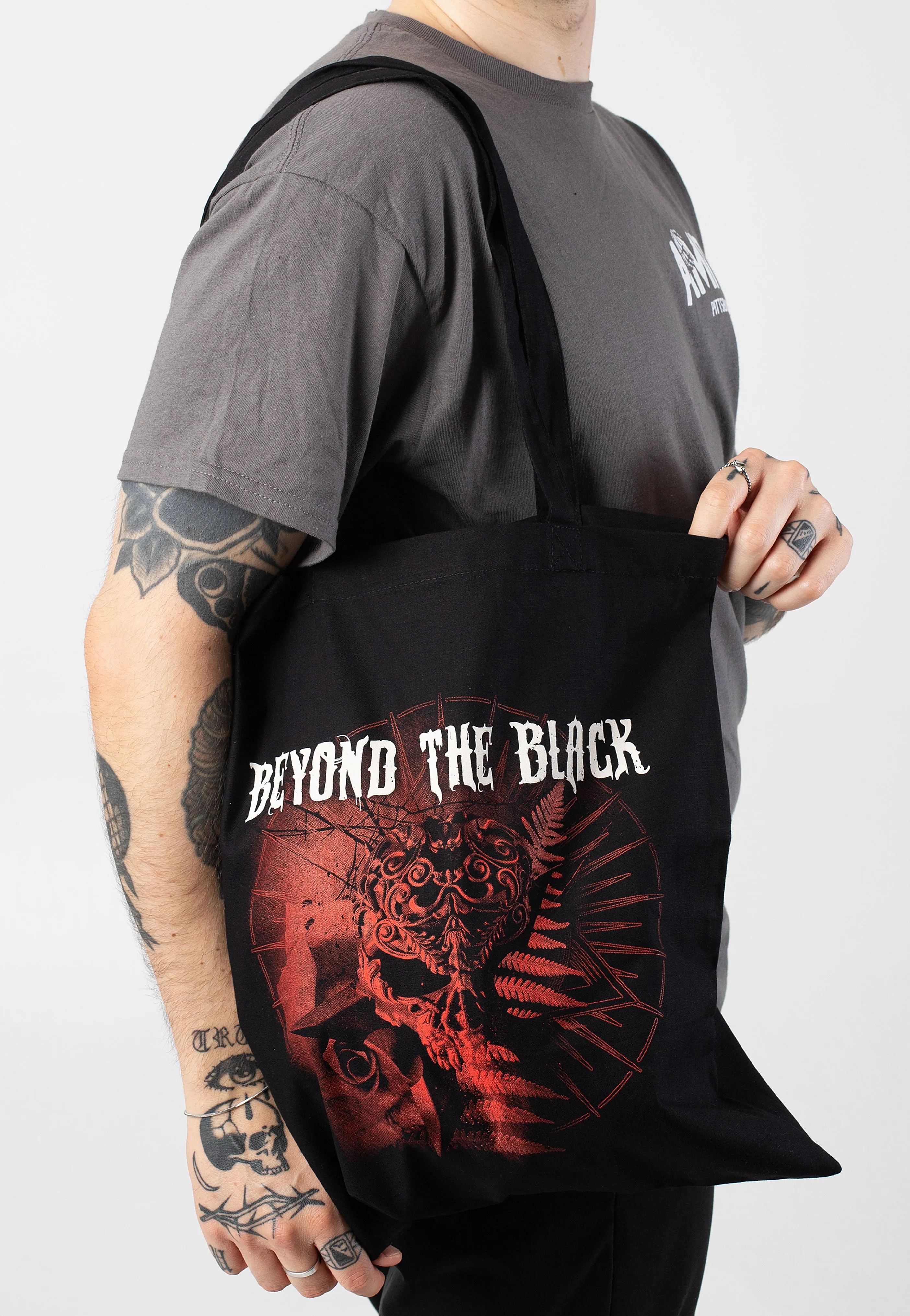 Beyond The Black - Mural Skull - Tote Bag