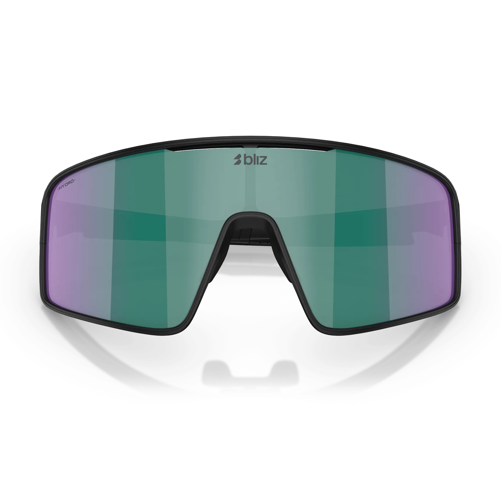 Bliz P001 sunglasses - Matt Black Brown W Green Multi