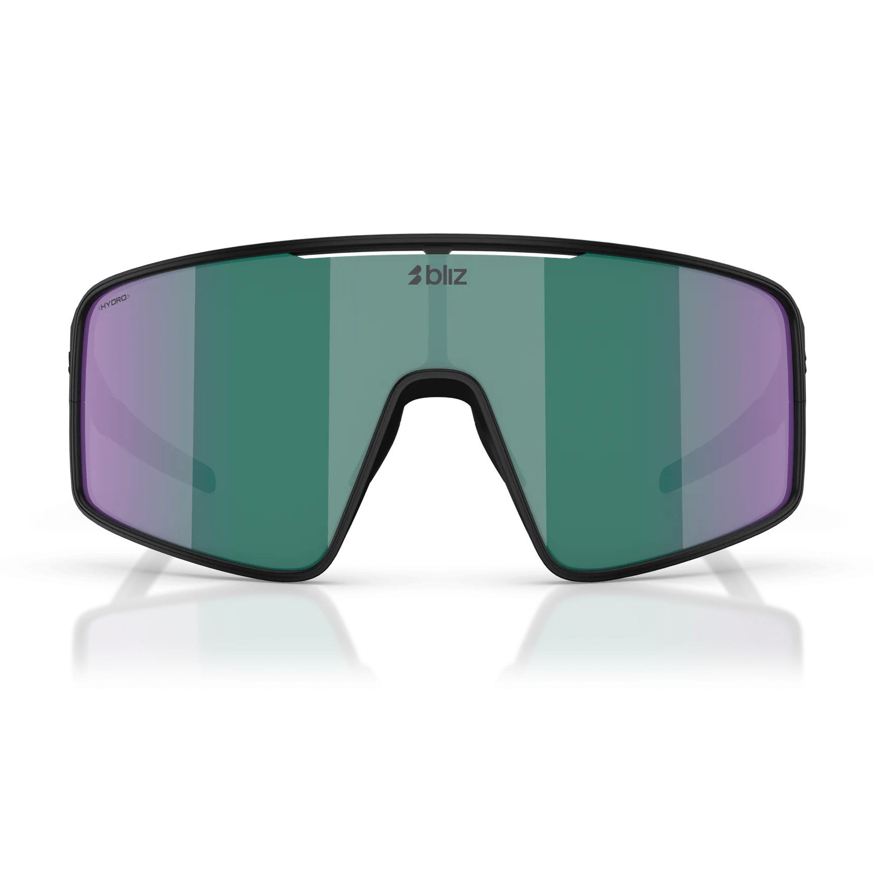 Bliz P001 sunglasses - Matt Black Brown W Green Multi