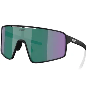 Bliz P001 sunglasses - Matt Black Brown W Green Multi