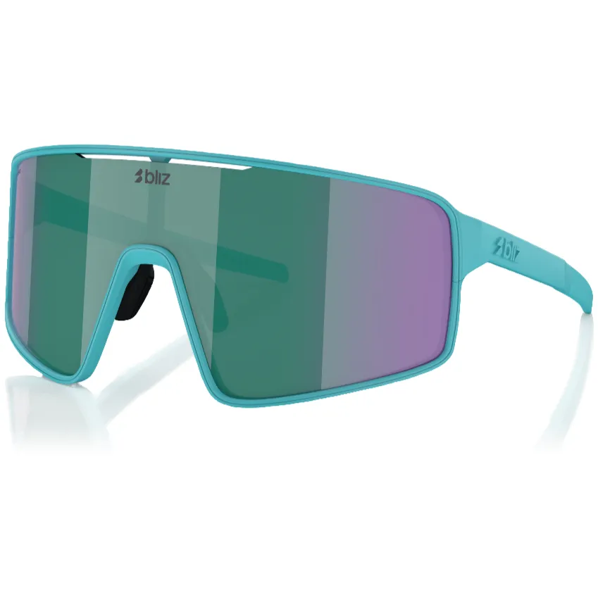 Bliz P001 sunglasses - Matt Turquoise Blue/Green