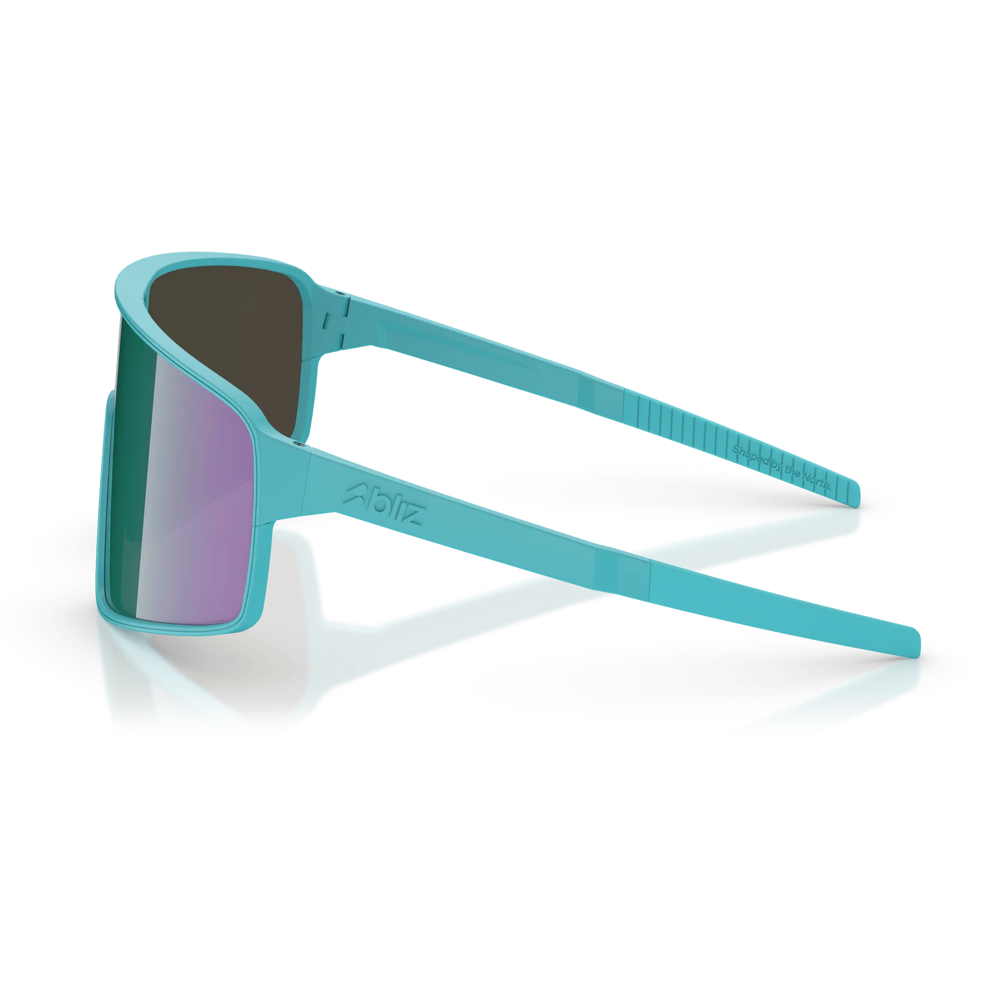 Bliz P001 sunglasses - Matt Turquoise Blue/Green