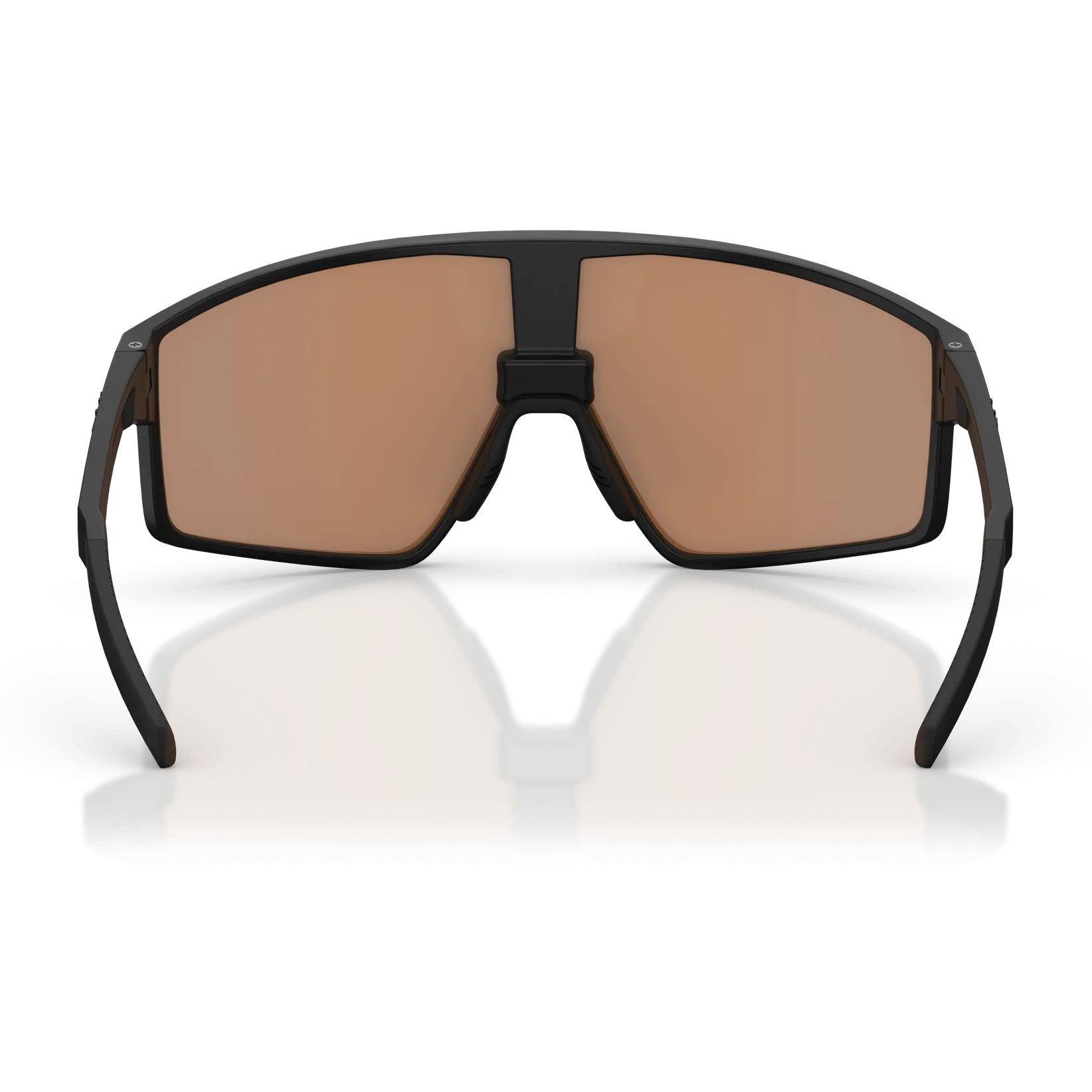 Bliz P002 sunglasses - Matt Black Coral-Orange Mirror Blue