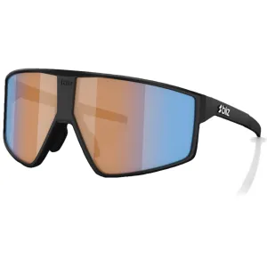 Bliz P002 sunglasses - Matt Black Coral-Orange Mirror Blue
