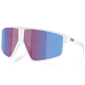 Bliz P002 sunglasses - Matt White Rose-Violet Mirror Blue