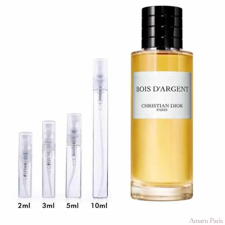 Bois d'Argent Dior for women and men Decant Fragrance Samples