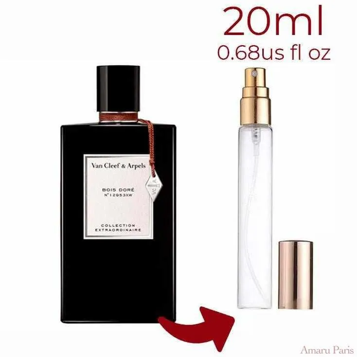 Bois Doré Van Cleef &amp; Arpels for women and men Decant Samples