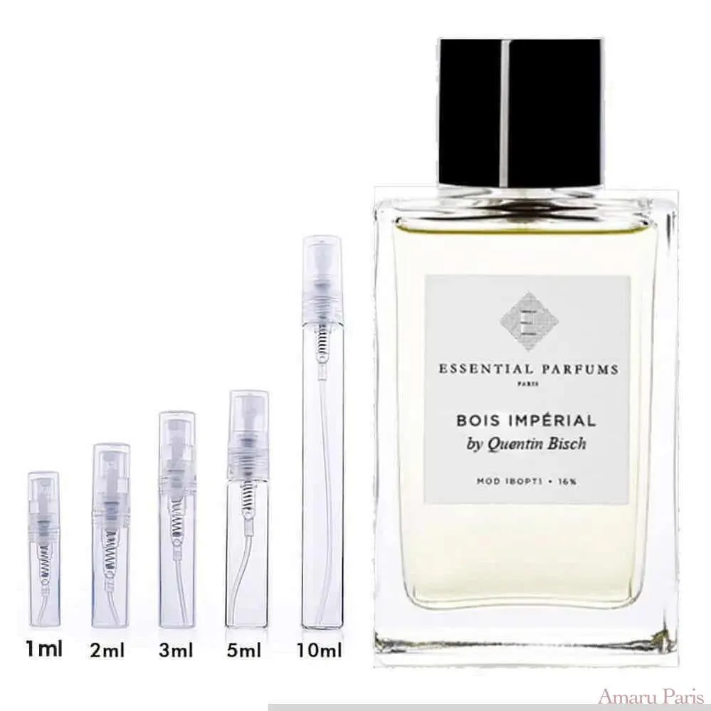 Bois Impérial Essential Perfumes for women and men Decant Fragrance Samples