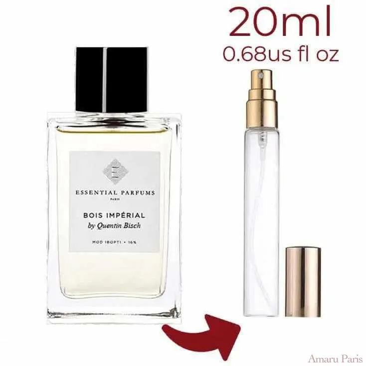 Bois Impérial Essential Perfumes for women and men Decant Fragrance Samples