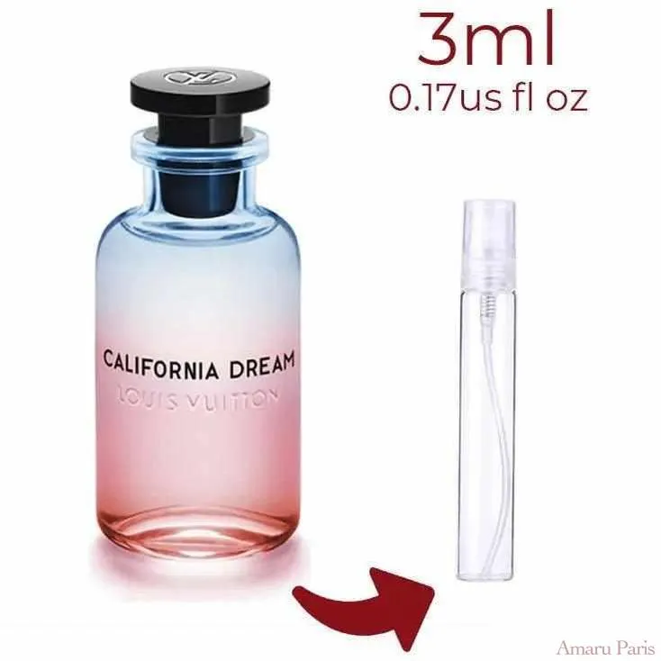 California Dream Louis Vuitton for women and men Decant Fragrance Samples