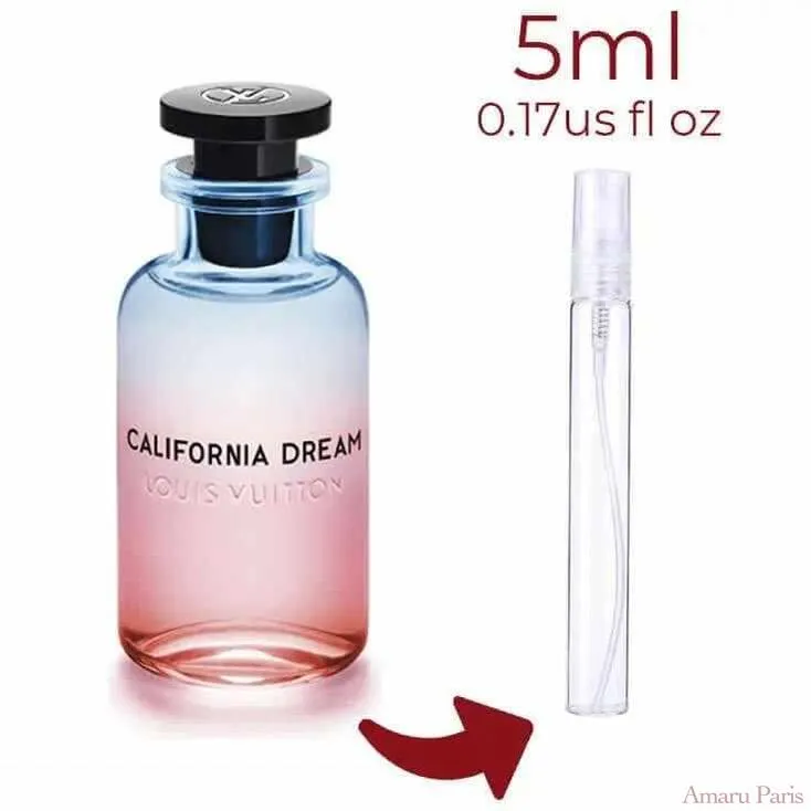 California Dream Louis Vuitton for women and men Decant Fragrance Samples