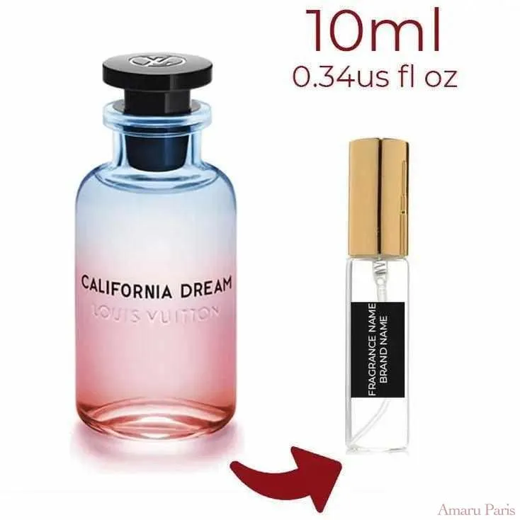 California Dream Louis Vuitton for women and men Decant Fragrance Samples