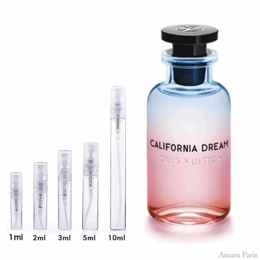 California Dream Louis Vuitton for women and men Decant Fragrance Samples