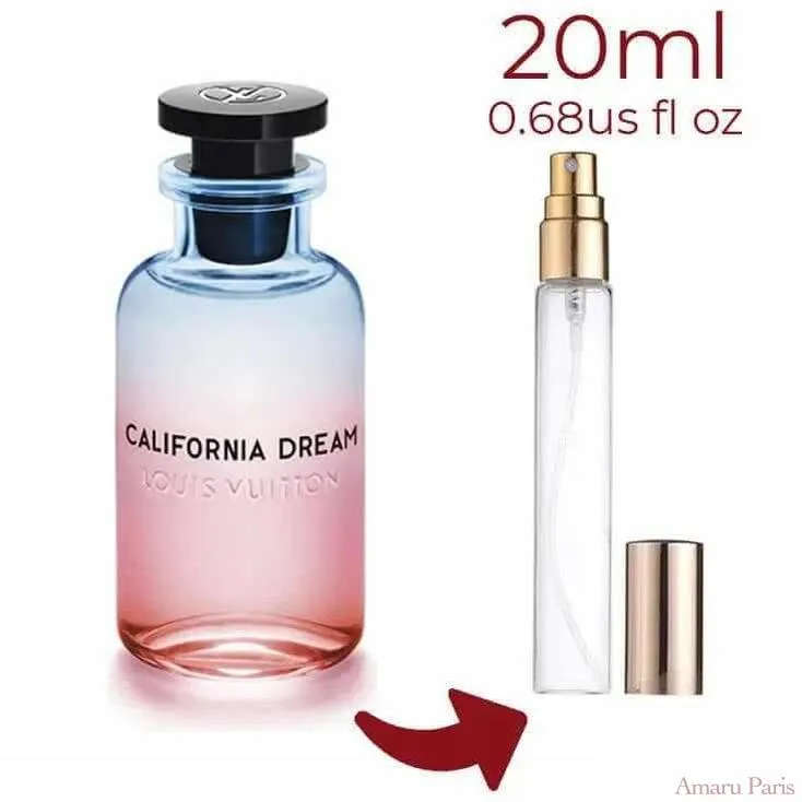 California Dream Louis Vuitton for women and men Decant Fragrance Samples