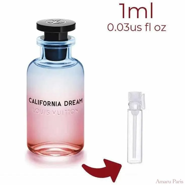 California Dream Louis Vuitton for women and men Decant Fragrance Samples