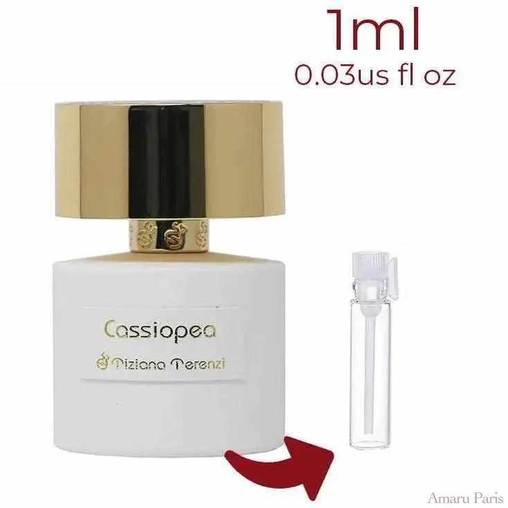 Cassiopea Tiziana Terenzi for women and men Decant Fragrance Samples