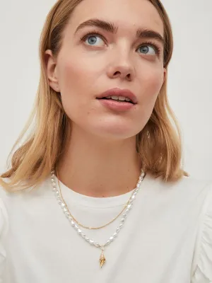 Catrina Layered Necklace (Gold)