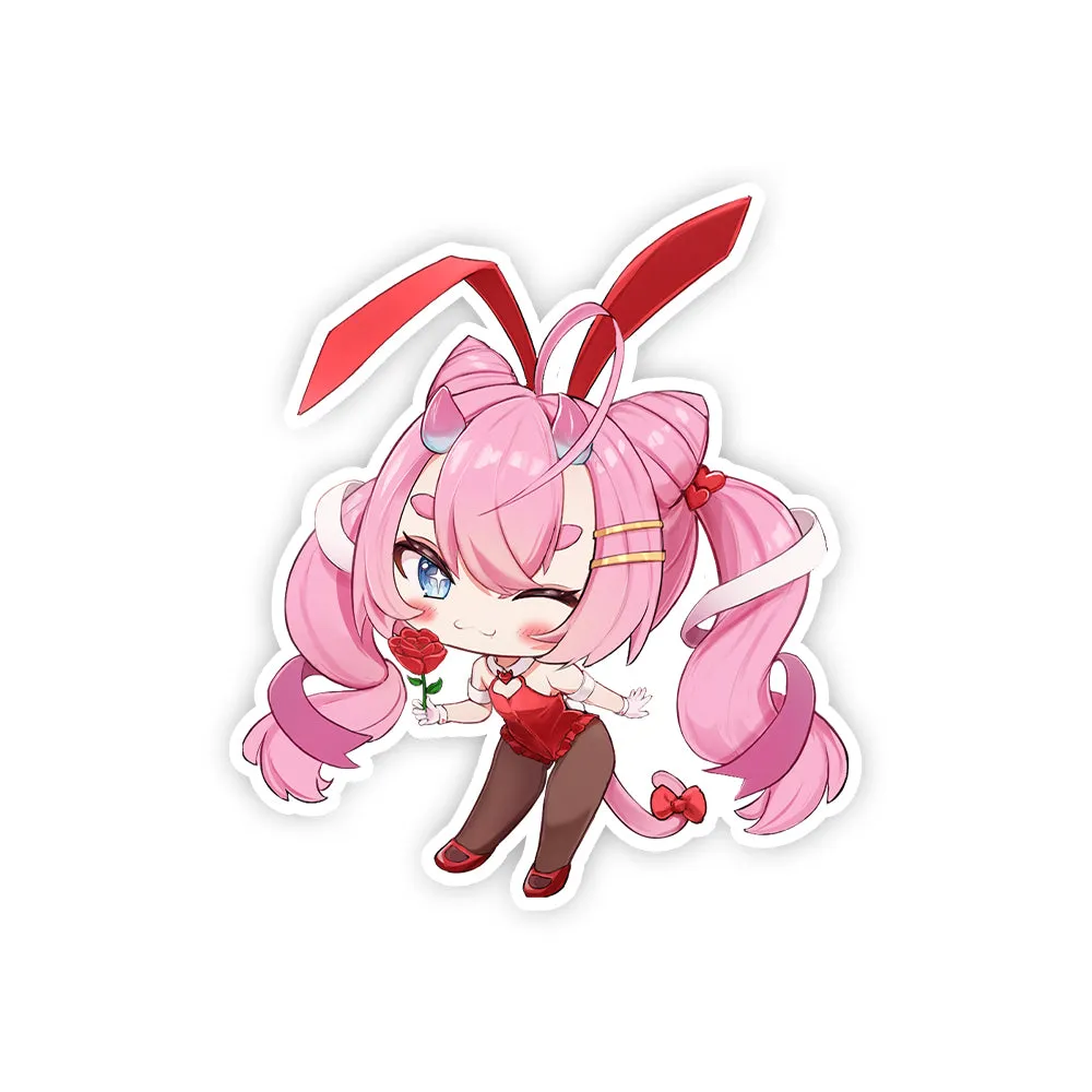 Chibidoki Roses Sticker