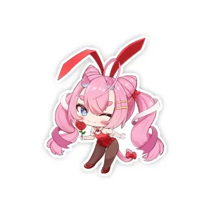 Chibidoki Roses Sticker