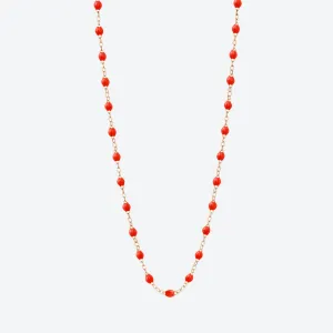 CLASSIC GIGI ROSE GOLD NECKLACE 42 CM