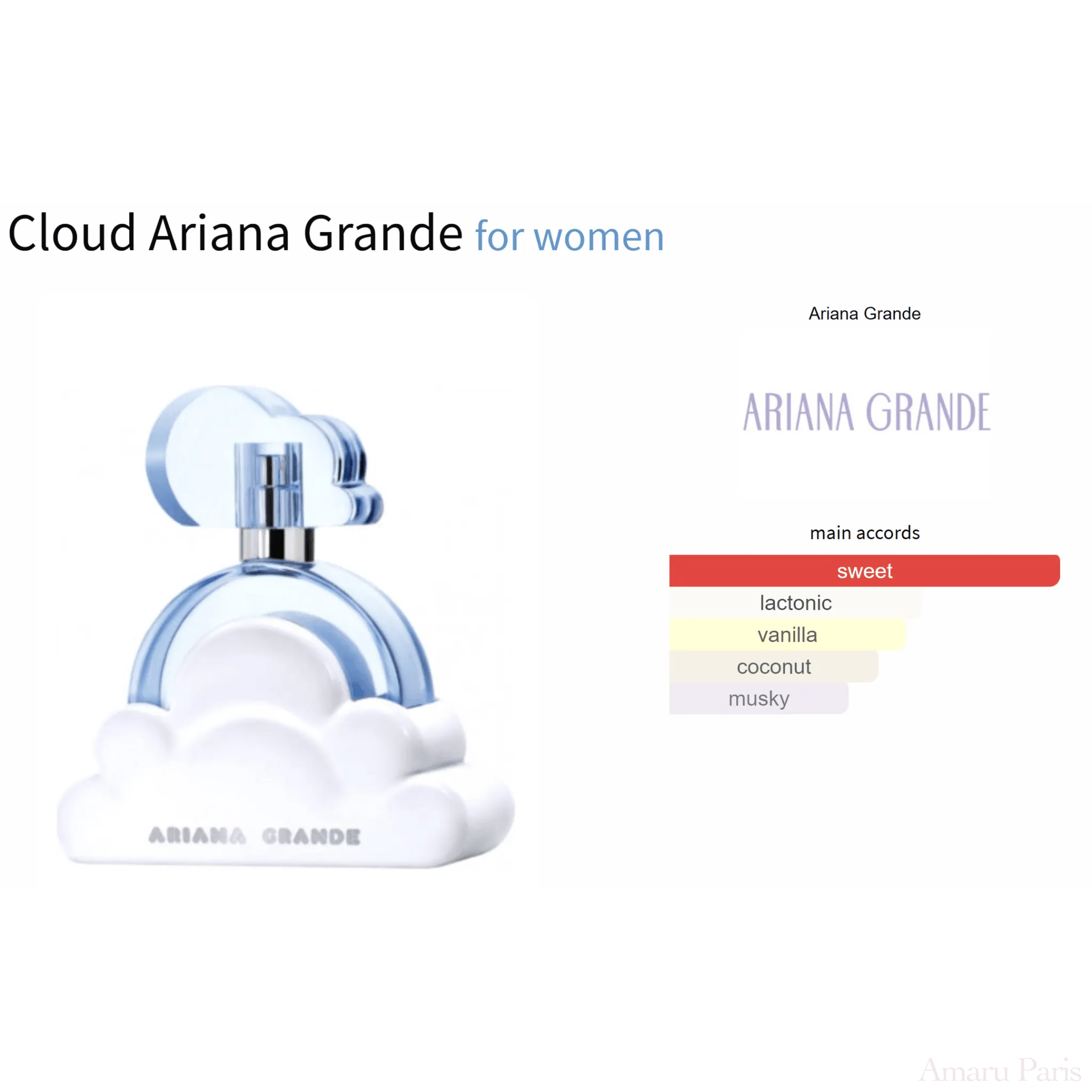 Cloud Ariana Grande for women