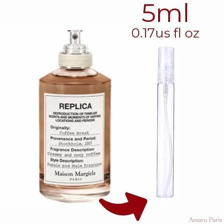 Coffee Break Maison Martin Margiela for women and men Decant Samples