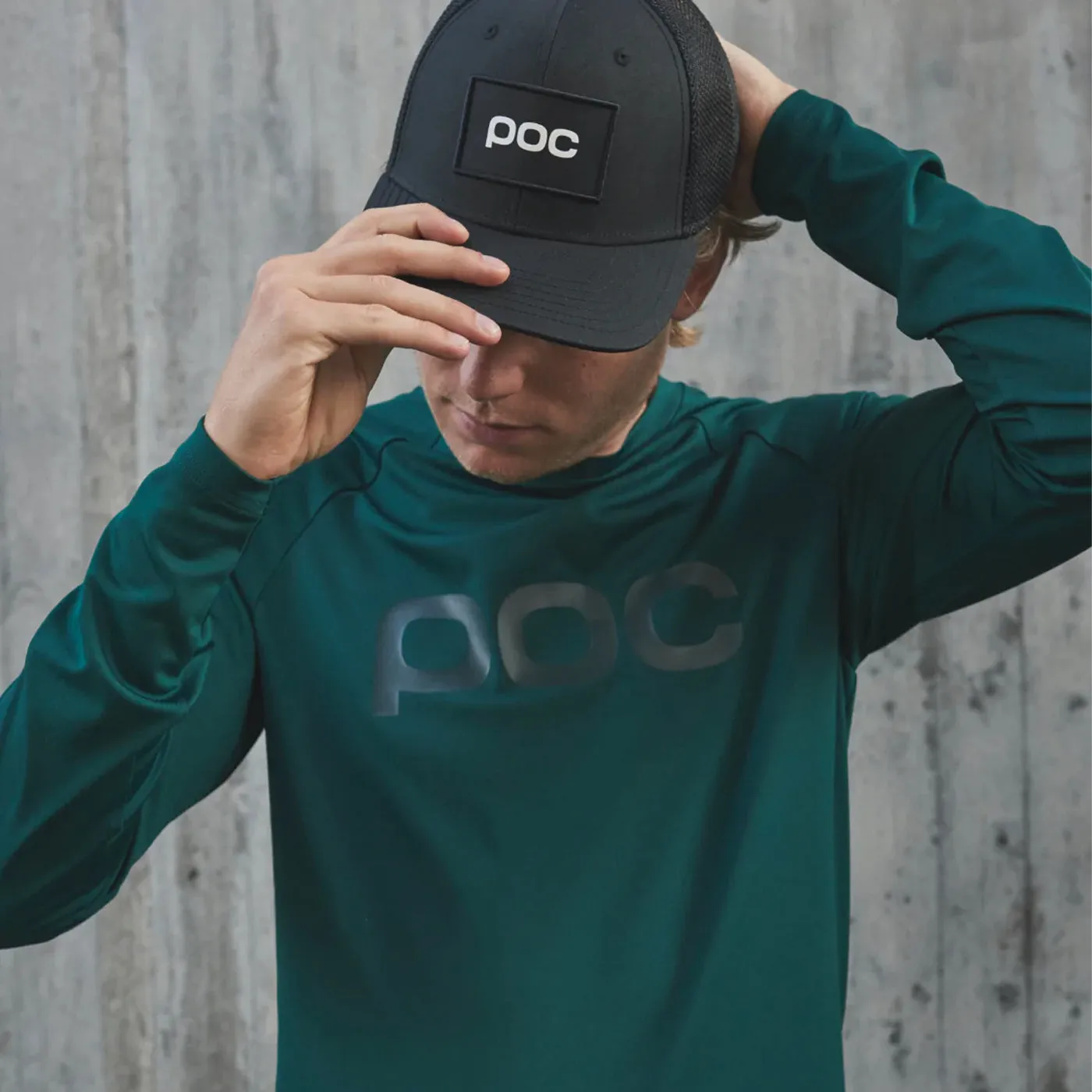 Cycling cap Poc Trucker - Black