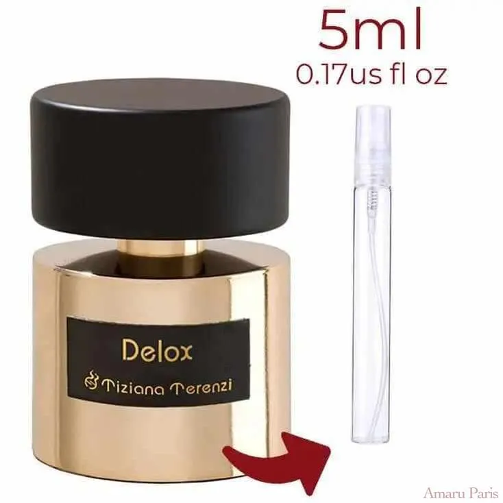 Delox Tiziana Terenzi for women and men Decant Fragrance Samples