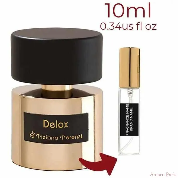 Delox Tiziana Terenzi for women and men Decant Fragrance Samples