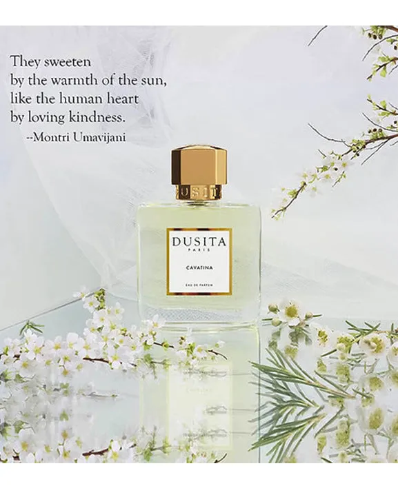 Dusita Cavatina Travel Spray Bottle 7.5ml   2 Refills