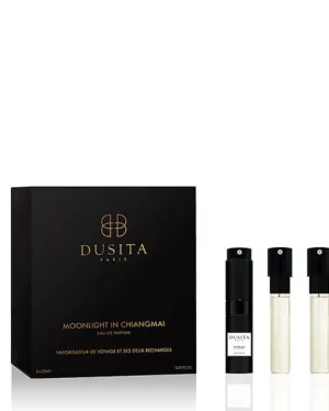 Dusita Moonlight in Chiangmai Travel Spray Bottle 7.5ml   2 Refills