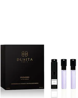 Dusita Splendiris Travel Spray Bottle 7.5ml   2 Refills