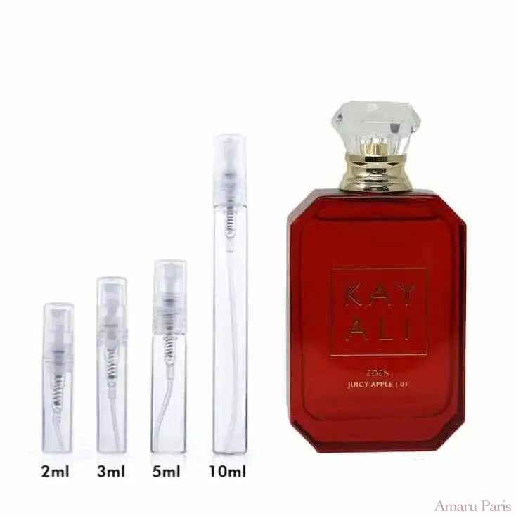 Eden Juicy Apple | 01 Eau De Parfum Kayali Fragrances for women and men Decant Fragrance Samples