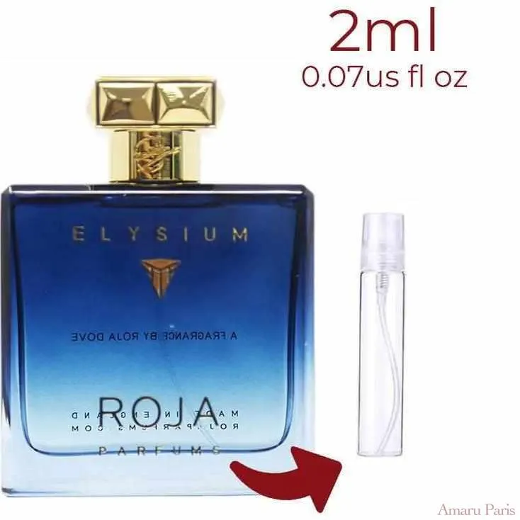 Elysium Pour Homme Parfum Cologne Roja Dove for men Decant Fragrance Samples