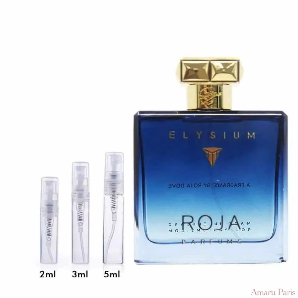 Elysium Pour Homme Parfum Cologne Roja Dove for men Decant Fragrance Samples